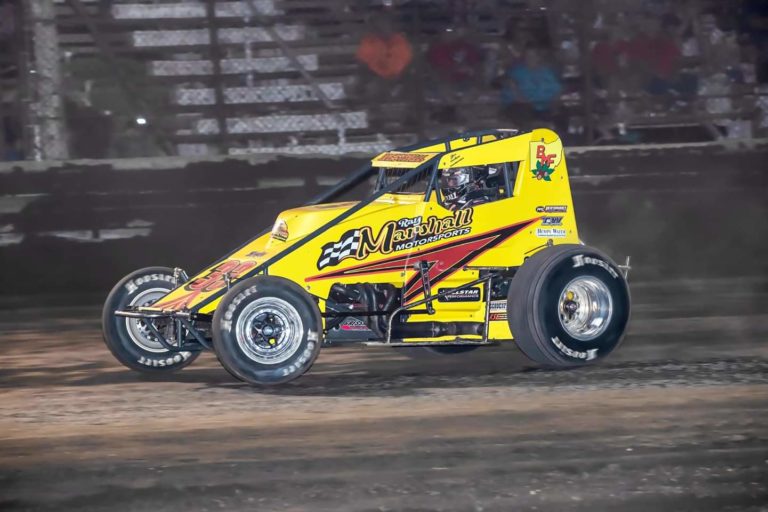 Westfall and Ray Marshall Motorsports show speed during Indiana Sprint Week