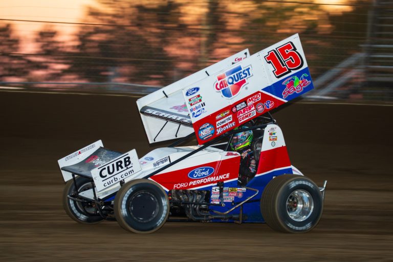 Donny Schatz concludes 2020 WoO season with back-to-back top-tens at The Dirt Track at Charlotte, third in Series driver chase