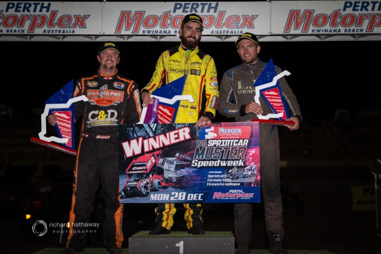 Brock Zearfoss showing success in first two rounds of Western Australia Speedweek