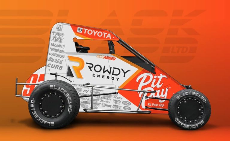 Rowdy Energy and Pit Pay App Partner to Sponsor Two-Time Chili Bowl Champion Rico Abreu