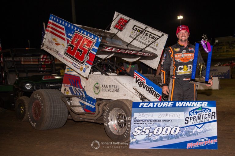 Brock Zearfoss doubles-up at Perth, scores Western Australia Speedweek title