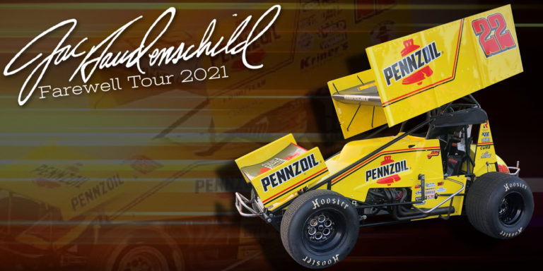 Jac Haudenschild’s iconic Pennzoil No. 22 brought to life for Farewell Tour