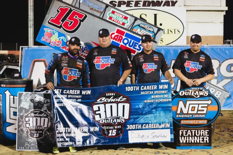 Schatz secures WoO victory #300; Huset’s and Jackson mega week next