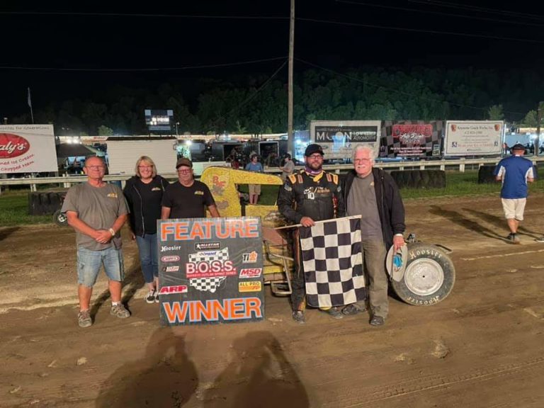 Westfall and Ray Marshall Motorsports victorious at Dirt’s Monster Half Mile