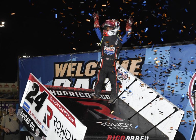 Rico Abreu scores “Hard Knox” triumph; Jac Haudenschild closes out last-ever Nationals with Saturday B-Main start