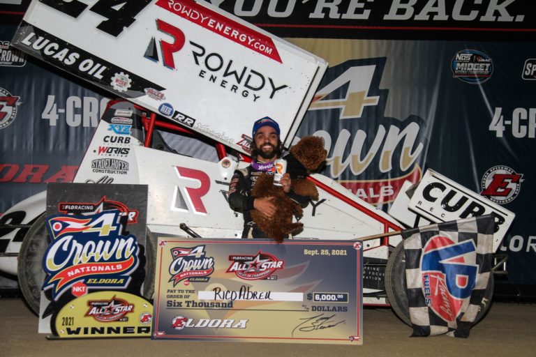 Rico Abreu scores 4-Crown All Star victory; Williams Grove National Open on the horizon