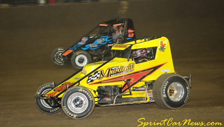 Matt Westfall and Ray Marshall Motorsports cap season with productive weekend at Gas City Speedway