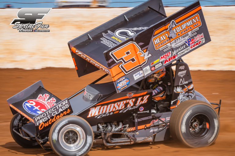 Brock Zearfoss completes World of Outlaws season with podium at The Dirt Track at Charlotte