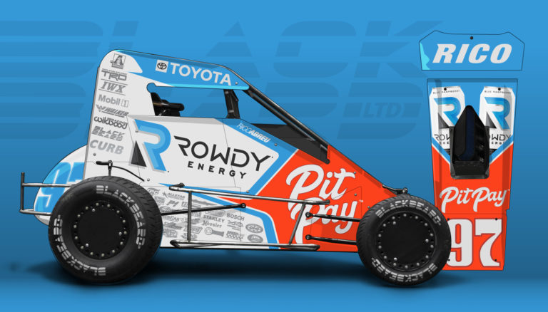 Rowdy Energy and Pit Pay App Return as Primary Chili Bowl Partners for Rico Abreu