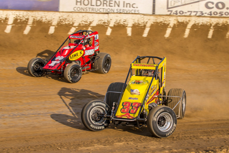 Matt Westfall shows speed in BOSS Series opener; USAC double ahead