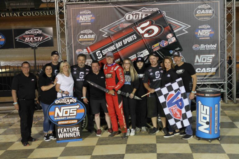 Spencer Bayston and CJB Motorsports score $25,000 payday in Bristol Bash finale; Eldora Speedway on deck