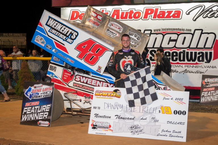 Dietrich highlights monster weekend with $19,000 Steve Smith Tribute score; Big Diamond, Ohio Sprint Speedweek all ahead