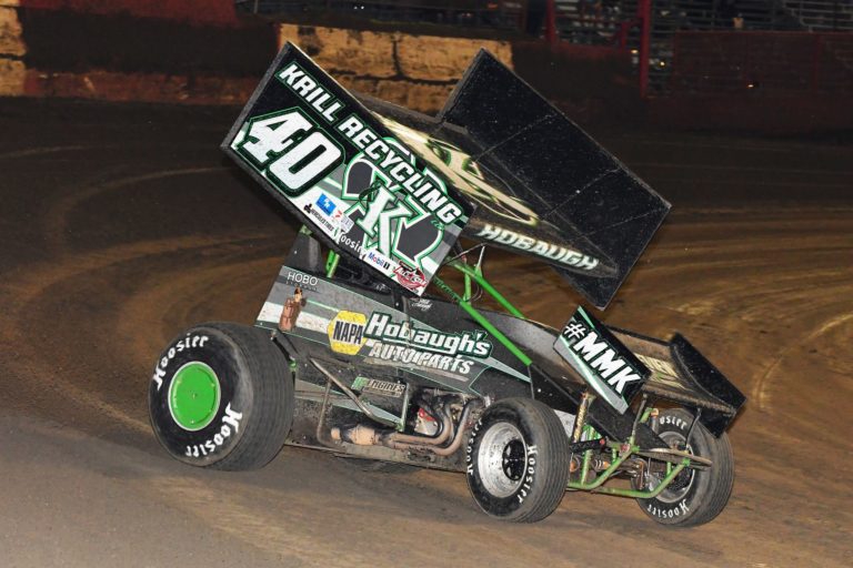 Hobaugh finds top-five at Dirt’s Monster Half Mile; Sharon ahead