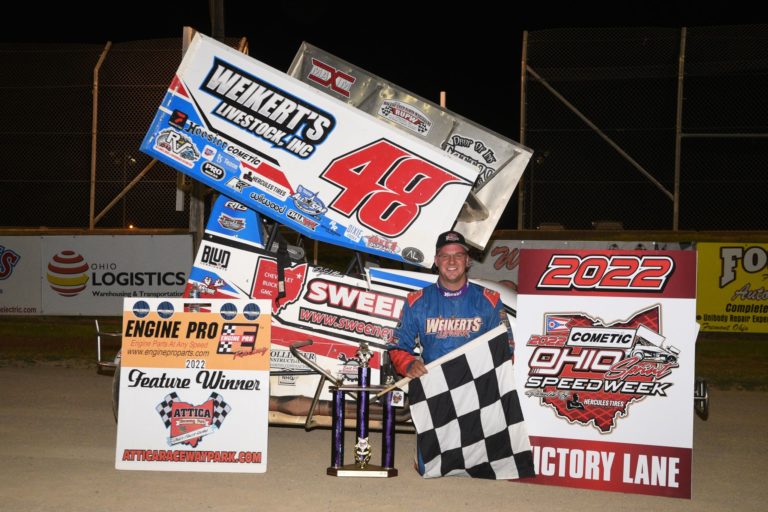 Danny Dietrich highlights Ohio Sprint Speedweek with victories at Attica and Limaland; PA Sprint Speedweek activates Friday at Williams Grove