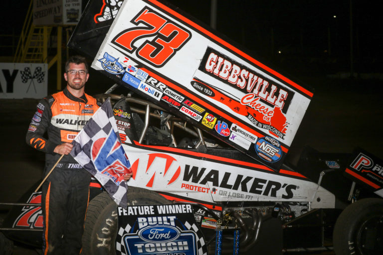 Scotty Thiel and Team 73 victorious with MOWA at Lincoln Speedway; Scored top-five in IRA Wilmot visit