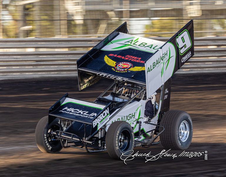 Ryan Giles continues top-ten streak at Knoxville Raceway; 360 Nationals on deck