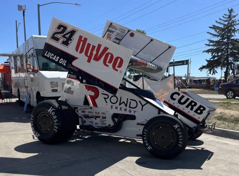 Rico Abreu/Curb Agajanian Racing and Rowdy Energy Team Up with Hy-Vee for 61st Annual Knoxville Nationals