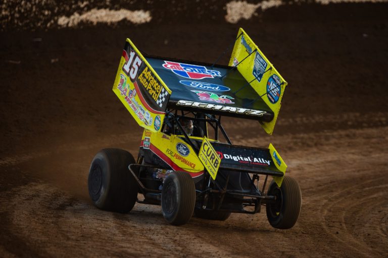 Donny Schatz hard charges in Gold Cup finale; Keller Auto Speedway to cap California visit