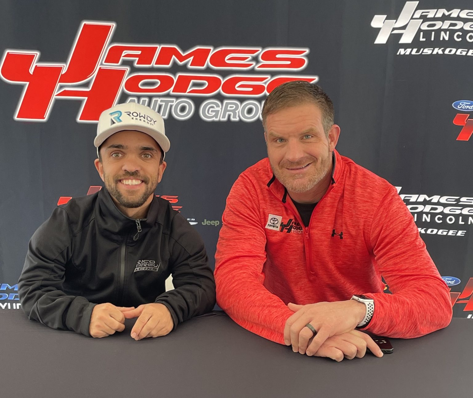 Rico Abreu and Keith Kunz Motorsports partner with James Hodge Auto Group for 2023 Chili Bowl