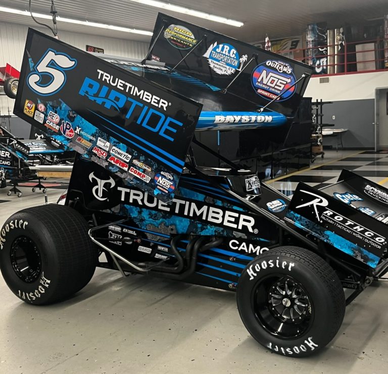 TrueTimber Camo returns to CJB Motorsports as title sponsor for 2023 World of Outlaws campaign