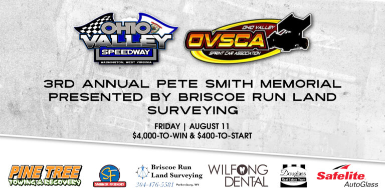 BIG MONEY IN THE VALLEY: Ohio Valley’s Pete Smith Memorial to showcase OVSCA in $4,000-to-win blockbuster August 11