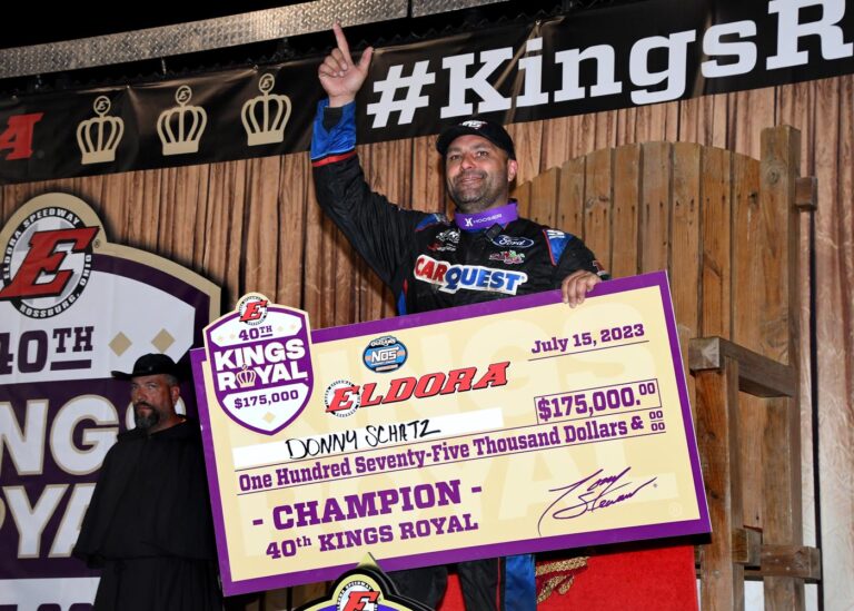 AND ANOTHER ONE: Donny Schatz wire-to-wire for sixth Kings Royal Crown, $175,000 payday; Pennsylvania trio next