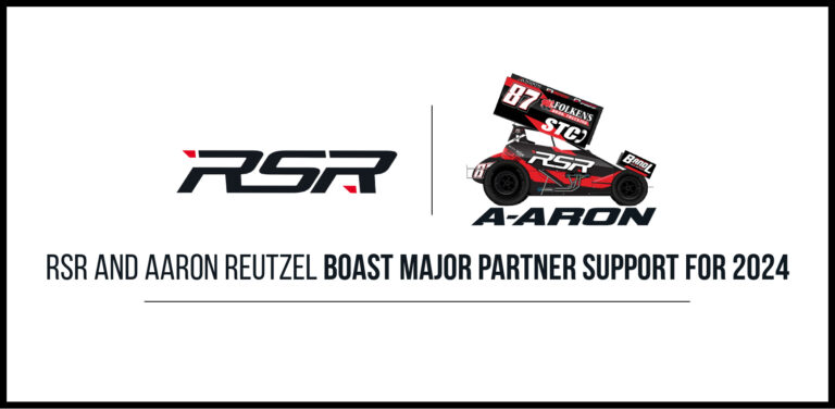 RSR and Aaron Reutzel boast major partner support for 2024