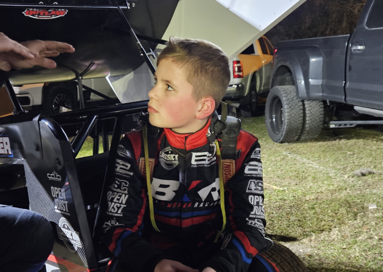 Hutchison back on the podium at Rockfish Speedway