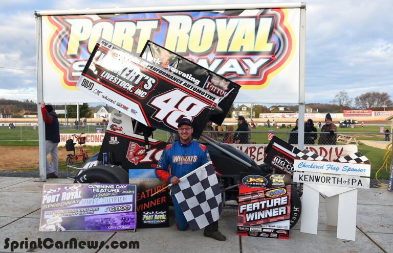 Dietrich back on top at the Speed Palace; Tripleheader weekend in place