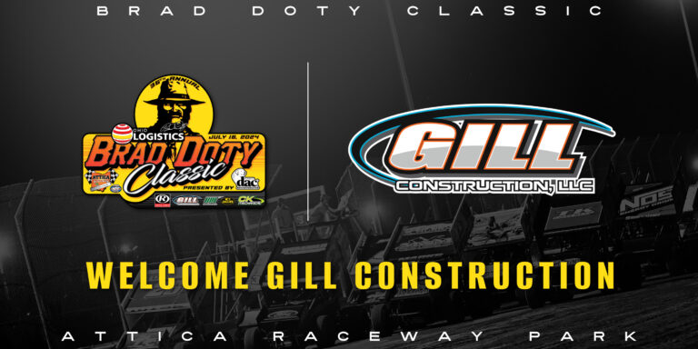 Gill Construction Returns as Title Sponsor for 36th Annual Ohio Logistics Brad Doty Classic Heat Races