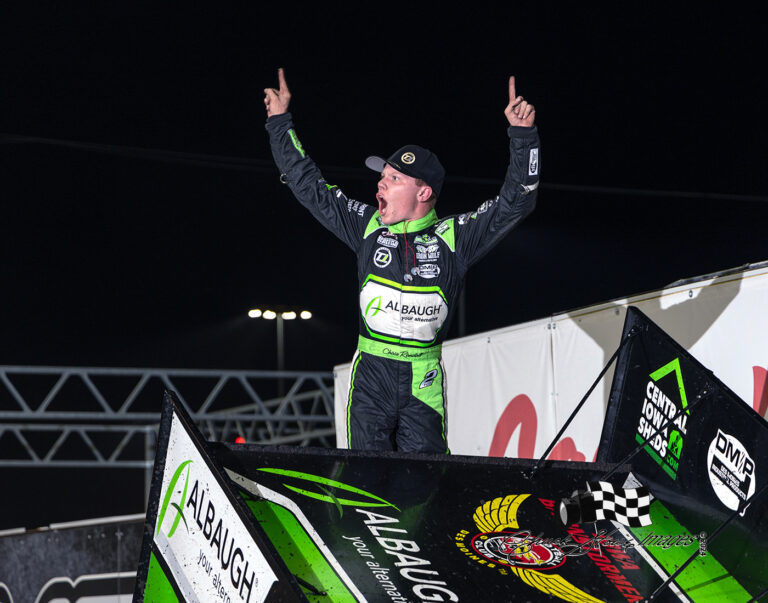 Randall back on top at Knoxville; Duel at Davenport with High Limit next