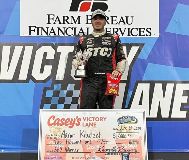 Reutzel victorious at Sprint Car Capital of the World; Mid-Season championship ahead