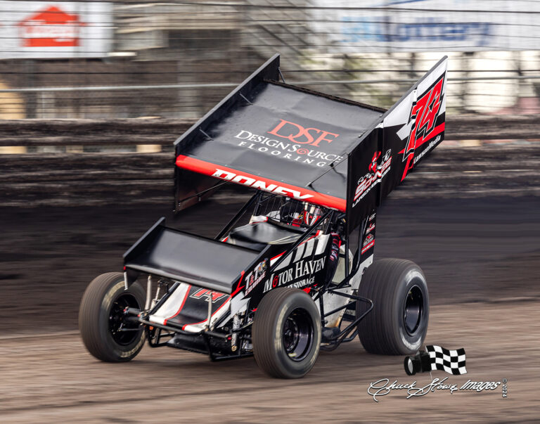 Xavier Doney sixth in POWRi start at Lakeside; Indiana Sprint Week and Knoxville Nationals all ahead