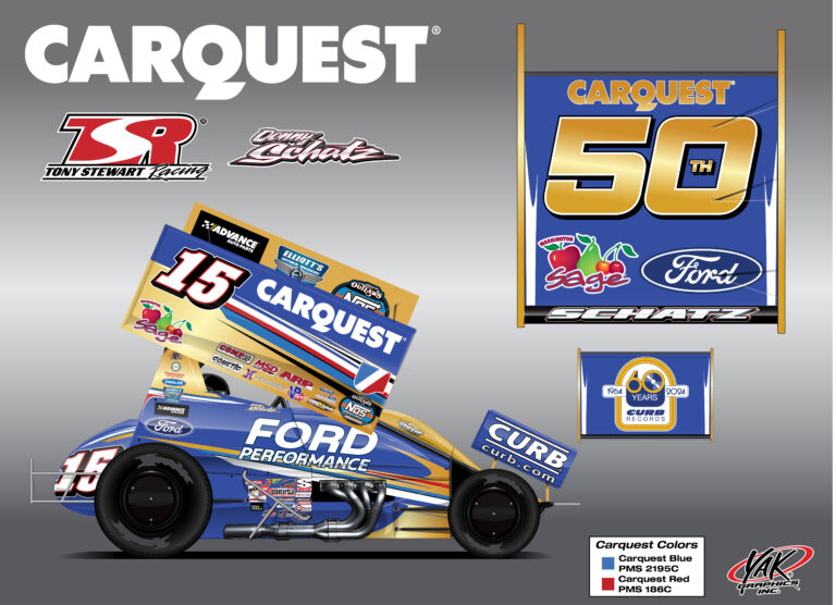 Carquest And Tony Stewart/Curb-Agajanian Racing Celebrate Automotive Aftermarket Parts Provider’s Golden Anniversary