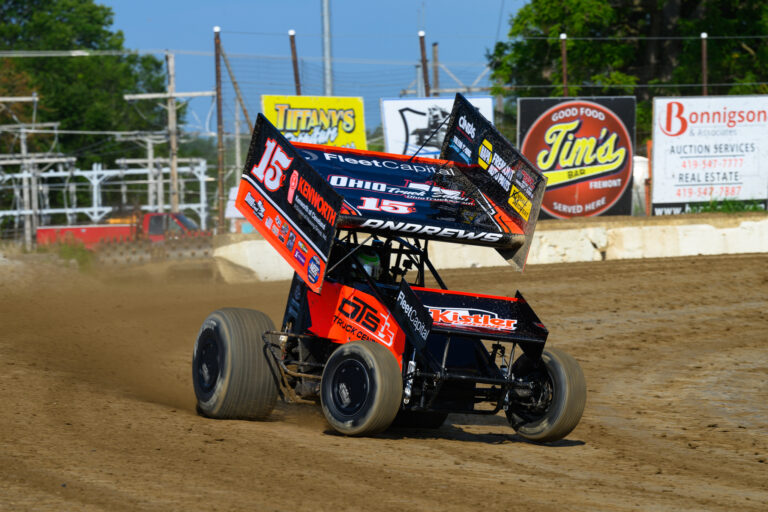 Chris Andrews rebounds with top-ten at Fremont Speedway