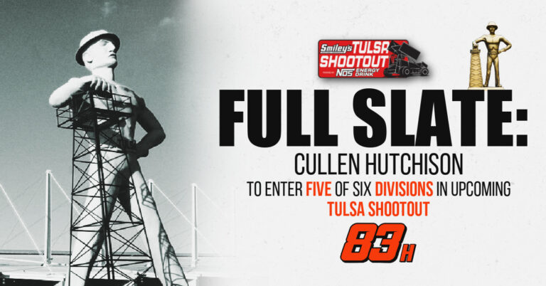 FULL SLATE: Cullen Hutchison to enter five of six divisions in upcoming Tulsa Shootout