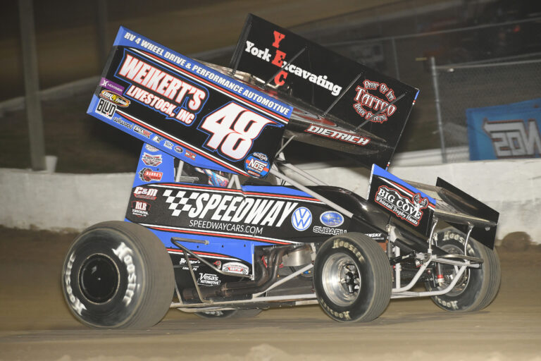 Danny Dietrich 13th in WoO DIRTcar Nationals finale, sets aim on Lincoln Speedway’s Icebreaker doubleheader