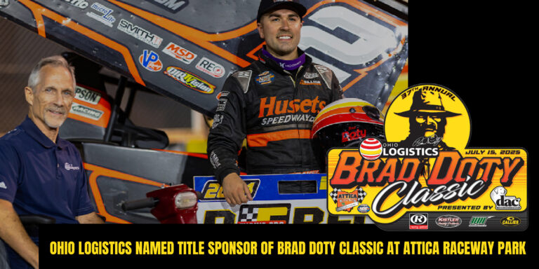 Ohio Logistics named Title Sponsor of 37th Annual Brad Doty Classic at Attica Raceway Park