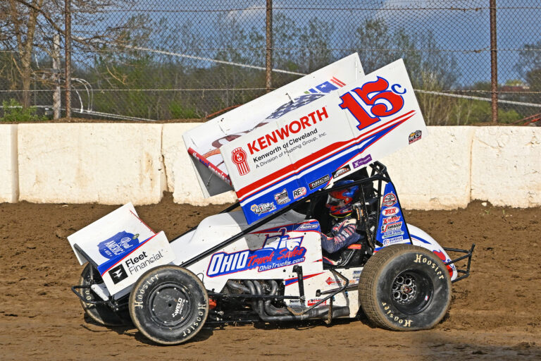 Andrews finds top-ten twice in AFCS weekend; Aims big in World of Outlaws visits to Attica and Atomic