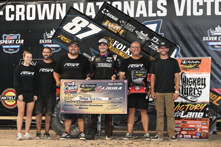 Aaron Reutzel & RSR earn three straight podiums in visits to Lawrenceburg and Eldora; New Jersey and Pennsylvania on deck