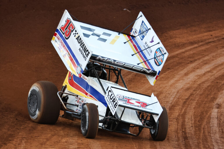 Kerry Madsen and TSR conclude 2025 World of Outlaws campaign with hard-fought World Finals effort