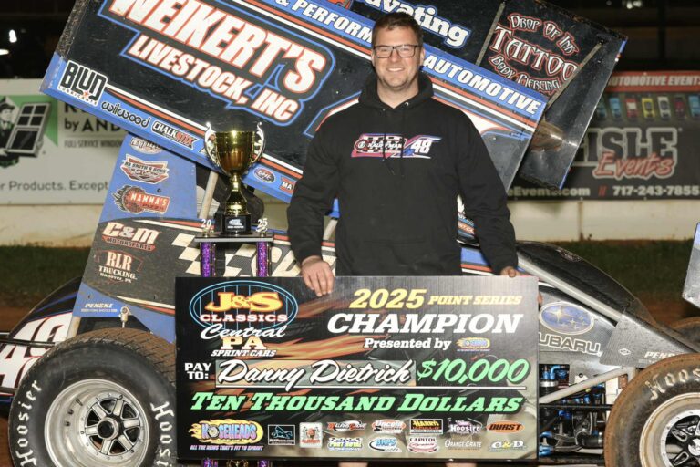 PENNSYLVANIA’S FINEST: Danny Dietrich secures Central PA Sprint Cars championship worth $10,000