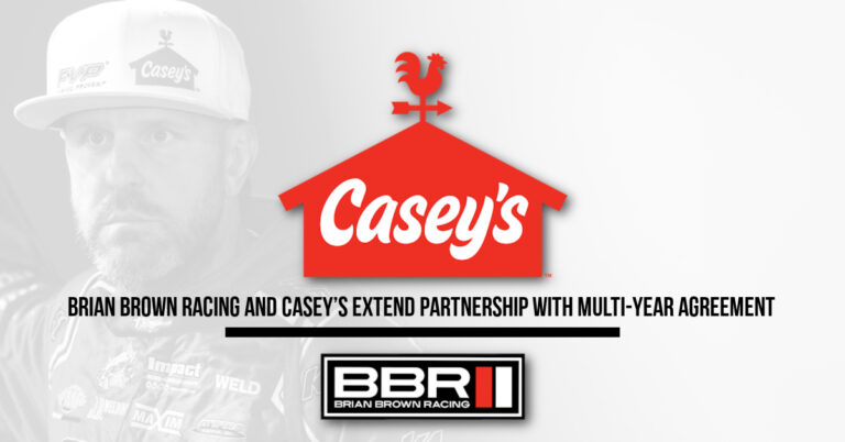 Brian Brown Racing and Casey’s extend partnership with multi-year agreement