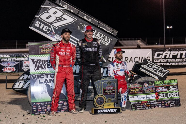 Abreu caps weekend in Sin City with podium in Sugarbee Blackjack Bash finale